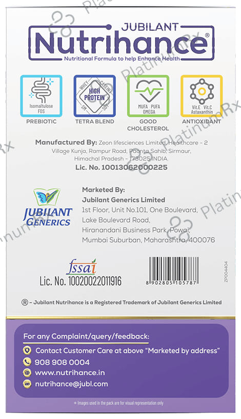Jubilant Nutrihance Drink Vanilla