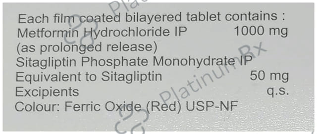 Jankey M 1000/50mg Tablet PR 15s