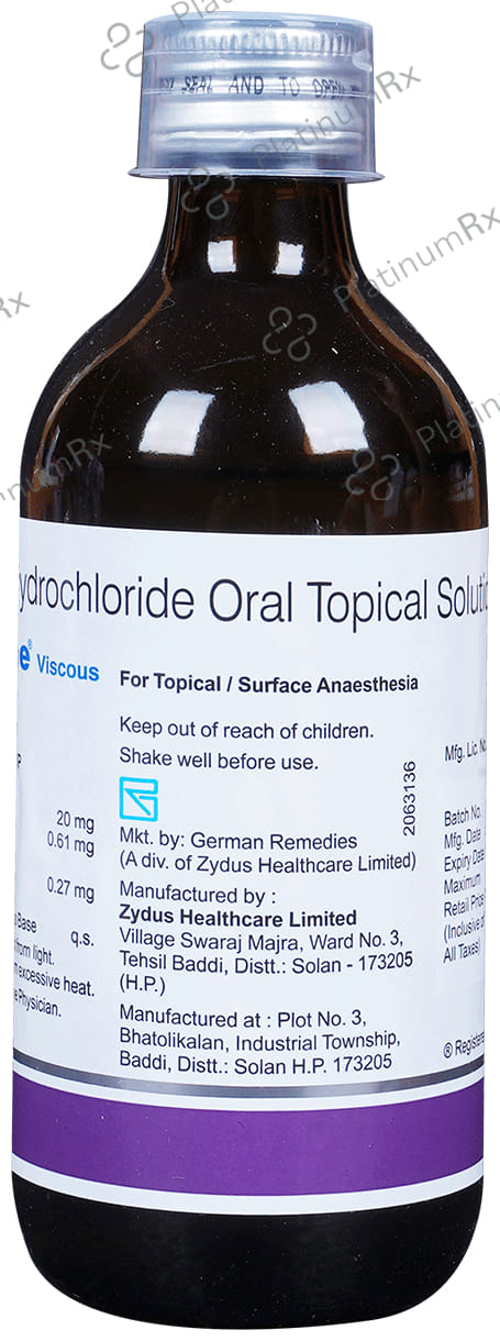 Xylocaine 20mg Viscous Solution 200ml
