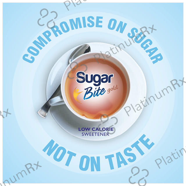 Sugar Bite Gold Low Calorie Sweetener Pellets 110 pellets