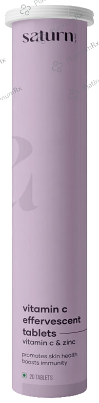Saturn Effervescent Tablet Vitamin C