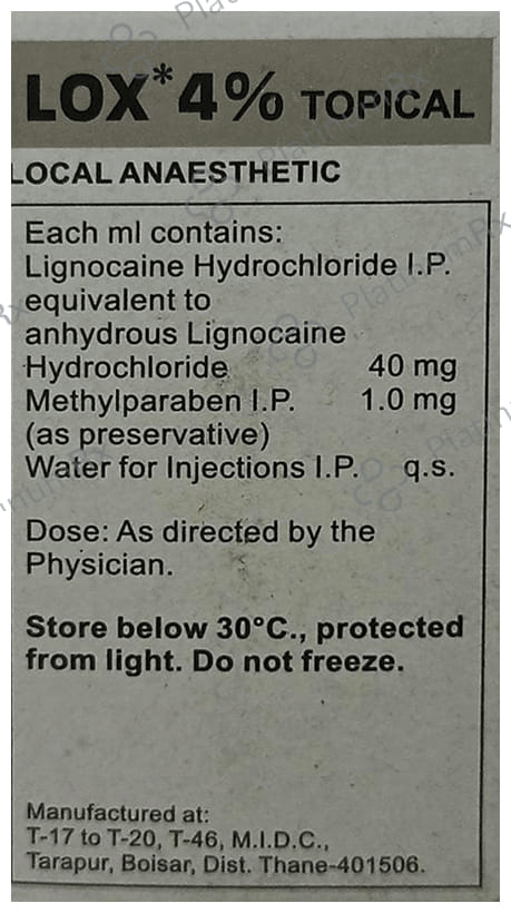 Lox 4% Injection 30ml