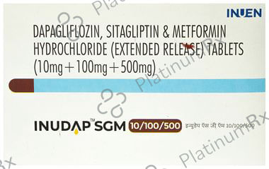 Inudap SGM 10/100/500 Tablet ER