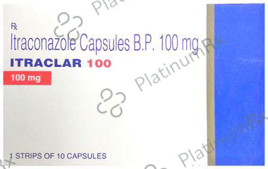 Itraclar 100mg Capsule 10s