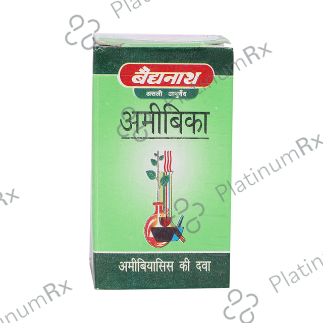 Baidyanath (Jhansi) Amoebica Tablet 25 tablets