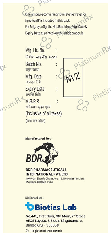 Merotics 1000mg Injection