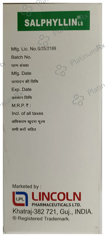 Salphyllin LS Syrup 100 Syrup