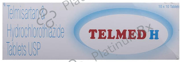 Telmed H 40/12.5mg Tablet 10s