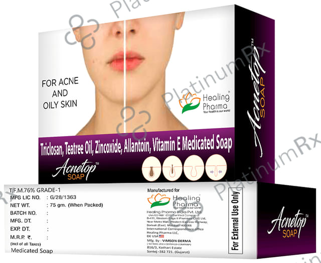 Acnetop Soap 75gm