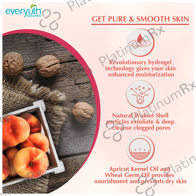 Everyuth Naturals Hydrating & Exfoliating Walnut Apricot Scrub 100 gm