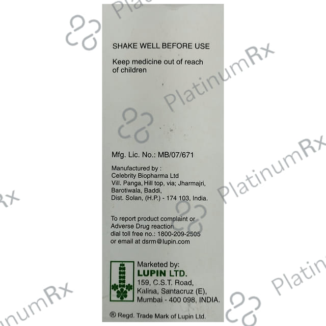 Lupicef Forte 100mg Dry Syrup