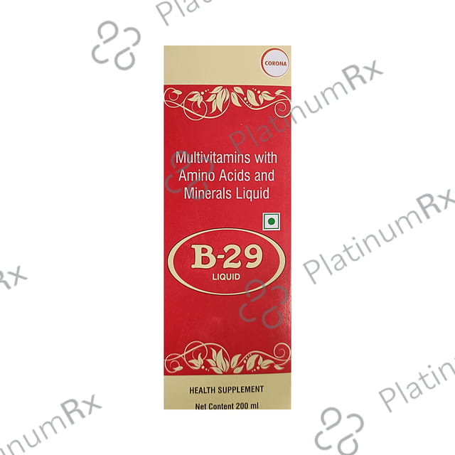 B 29 Syrup 200ml