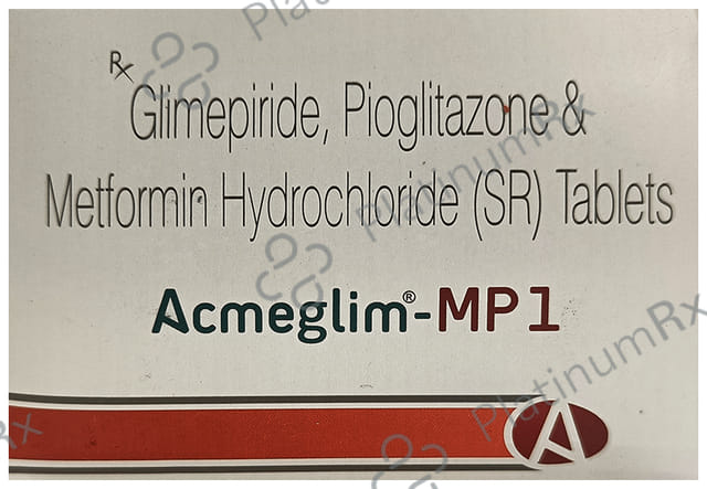 Acmeglim MP 1/15mg Tablet SR 10s