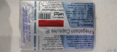 Pegabanyl 75mg Capsule 10s