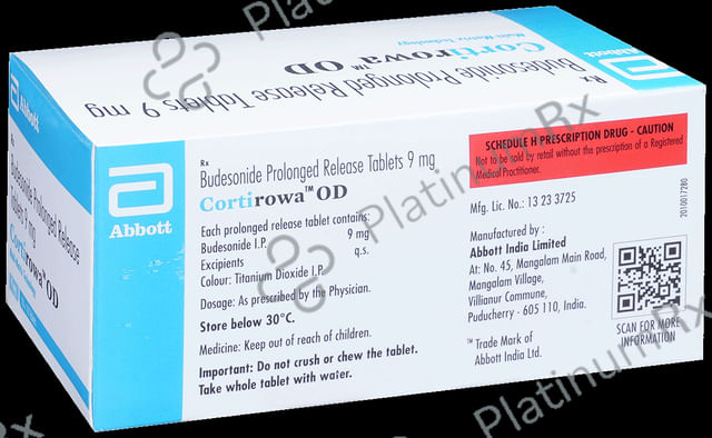 Cortirowa OD 9mg Tablet PR 10s