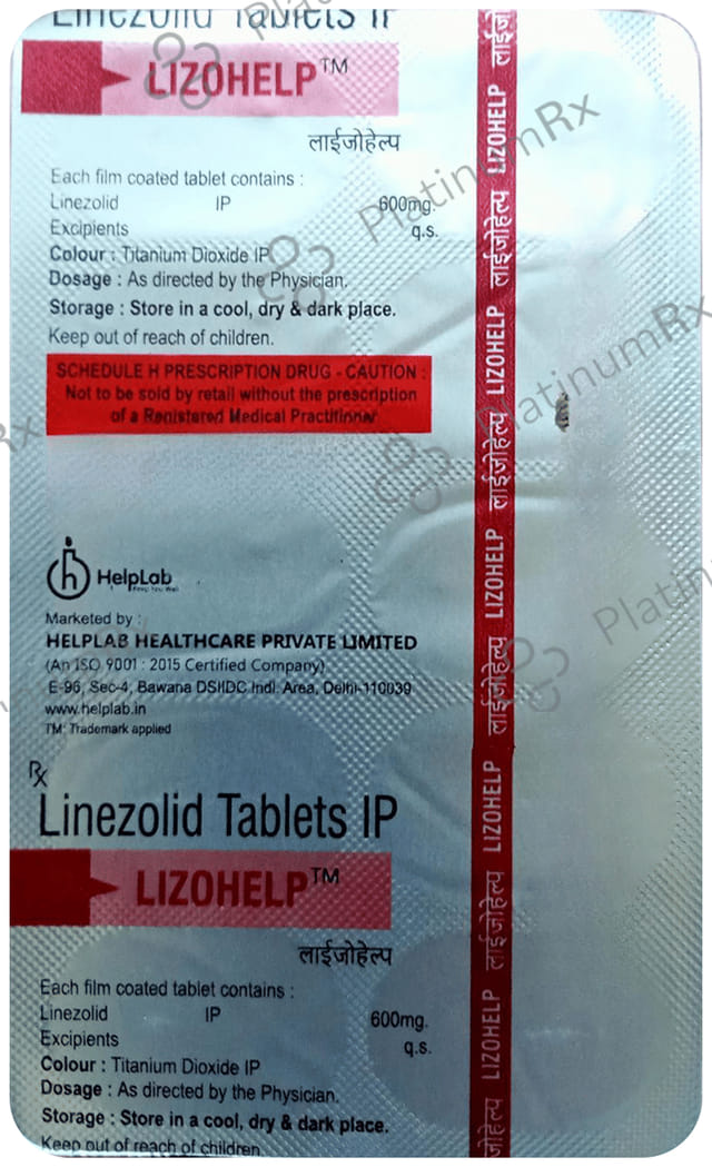 Lizohelp 600mg Tablet 10s