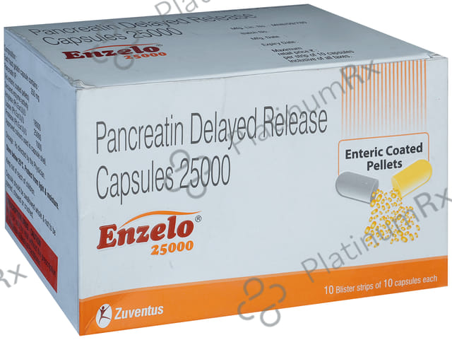 Enzelo 25000mg Capsule 10s