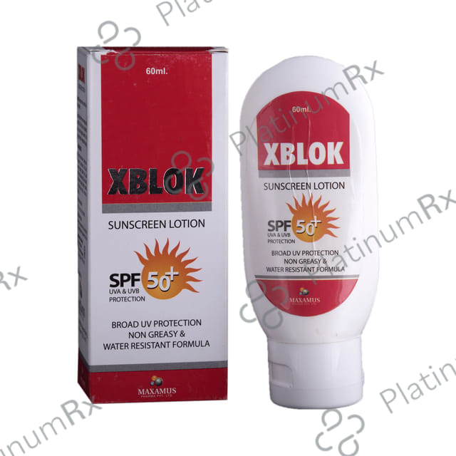 Xblok SPF 50+ Lotion 60ml