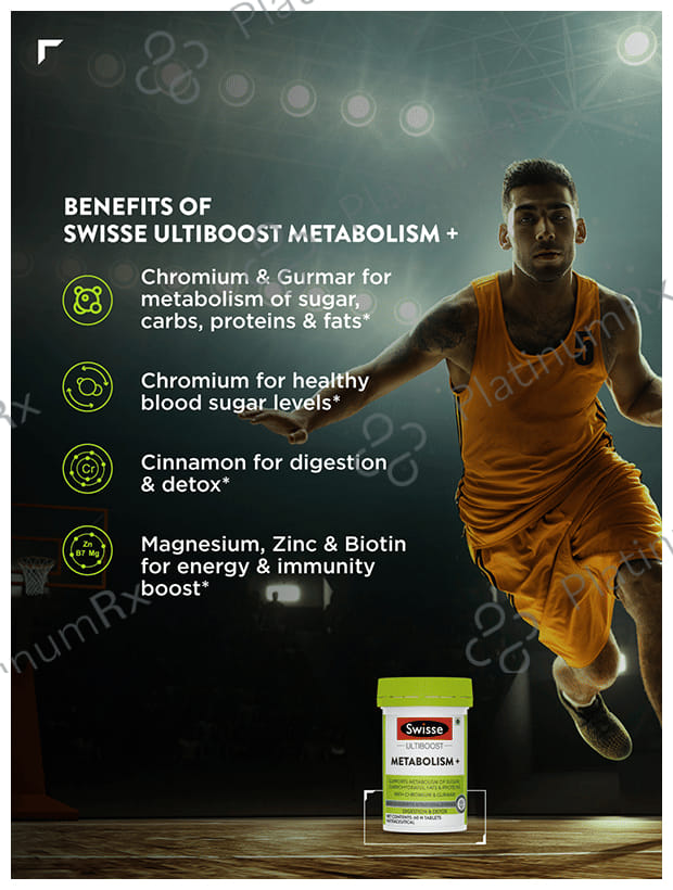 Swisse Ultiboost Metabolism+ - For Digestion & Detox - Tablet