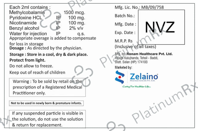 Zelamin Injection 2ml