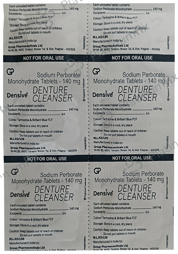 Densive Denture Cleanser Tablet 6s