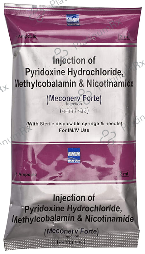 Meconerv Forte 500mcg/50/50mg Injection 1s