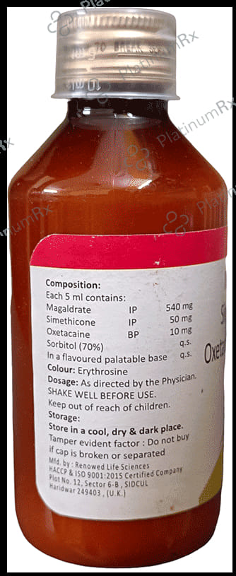 Acidomed 50/540/10mg Oral Suspension 170ml
