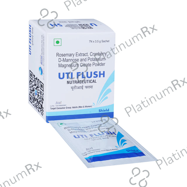 Uti Flush Nutaceutical Sachet 7x3.5gm