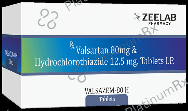 Valsazem 80 H Tablet