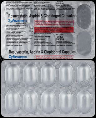 Zyrova Gold 10/75/75mg Capsule 10s