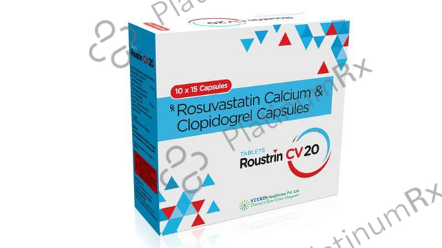 Roustrin CV 20/75mg Capsule 15s