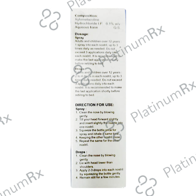 Xyloson Adult Nasal Drops/Spray