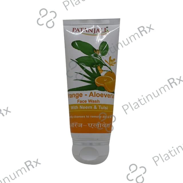 Patanjali Orange-Aloevera Face Wash