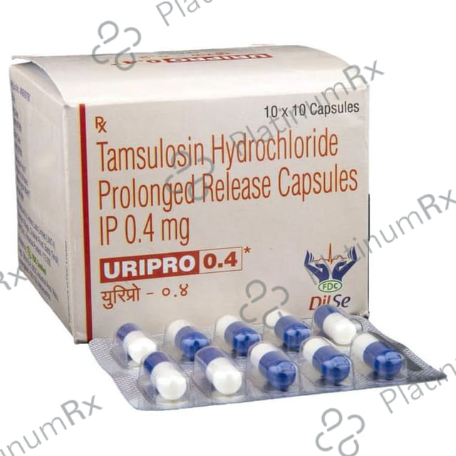 Uripro 0.4mg Capsule PR 10s