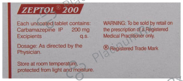 Zeptol 200mg Tablet 10s