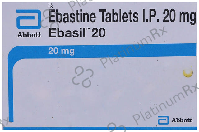 Ebasil 20mg Tablet 10s