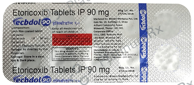 Ecbdol 90mg Tablet 10s