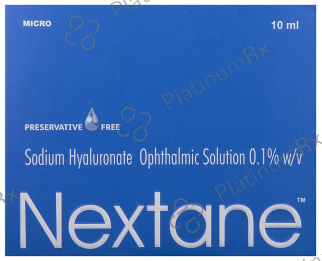 Nextane 0.1% Ophthalmic Solution 10ml