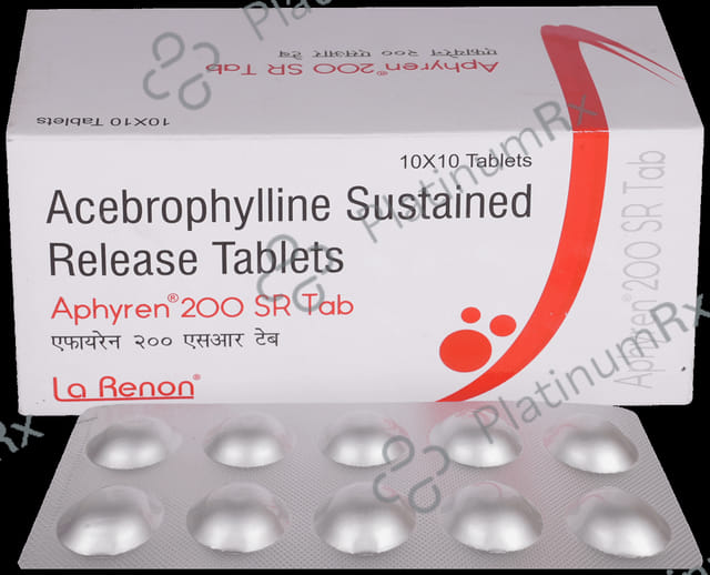 Aphyren 200mg Tablet SR 10s