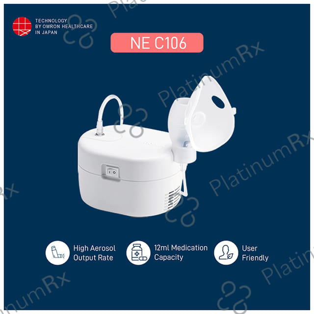 Omron Compressor NE C106 White Nebulizer  1s