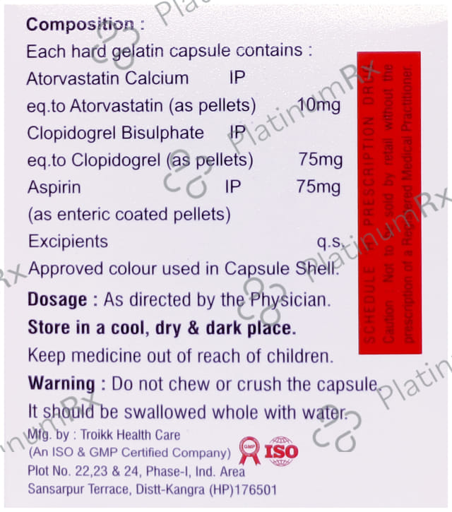 Atorinel DA 10 Capsule 10s