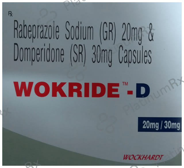 Wokride D 30/20mg Capsule SR 15s