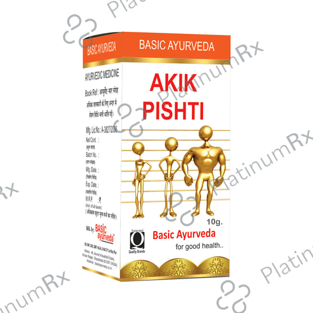 Basic Ayurveda Akik Pishti 10 gm