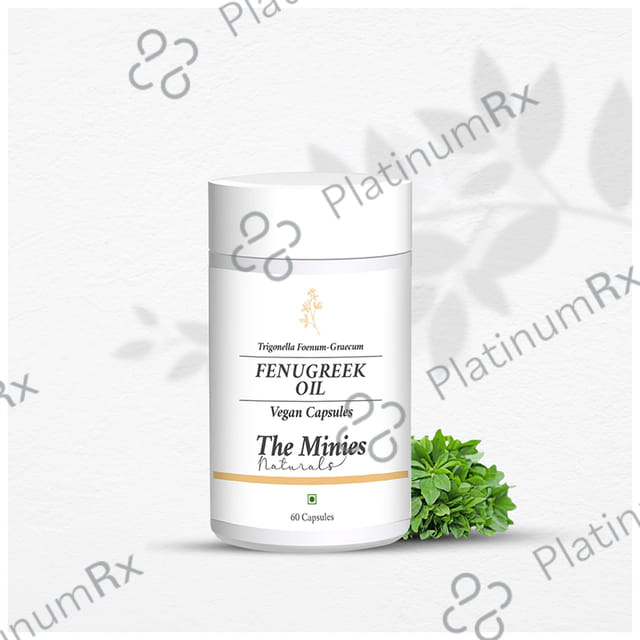 The Minies Naturals Fenugreek Oil Vegan Capsule