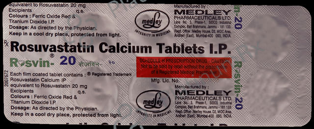 Rosvin 20mg Tablet 10s