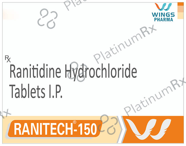 Ranitech 150mg Tablet 30s