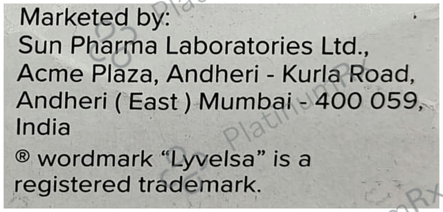 Lyvelsa 20mg Tablet 14s