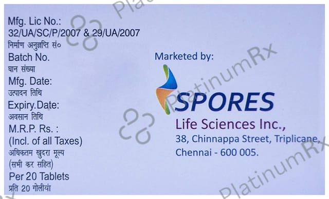 Khymotrin Forte Tablet 20s