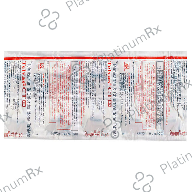 Telvas CT 12.5/80mg Tablet 10s