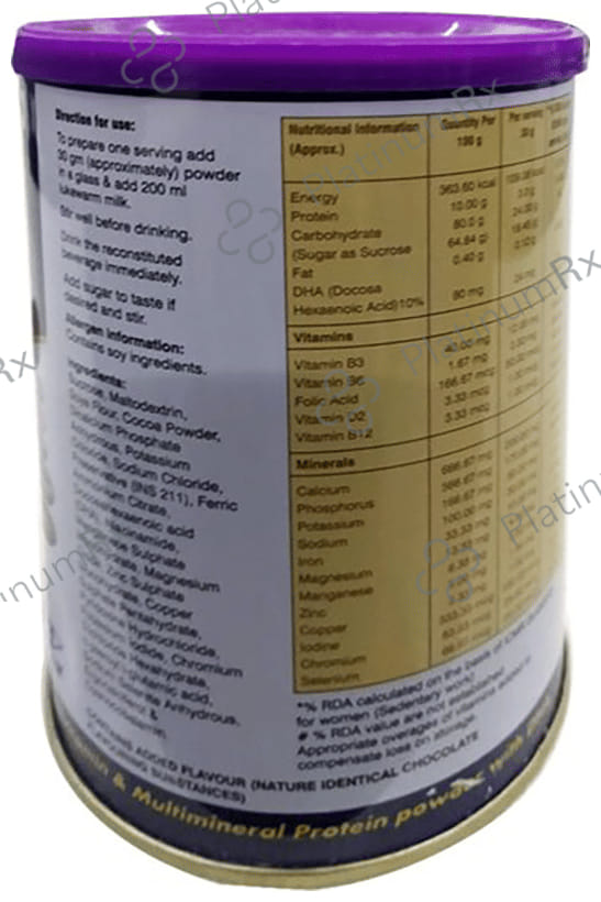 Xprot DHA with Vitamins & Calcium - Flavour Powder Chocolate
